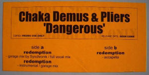 The music release of Chaka Demus & Pliers, Redemption