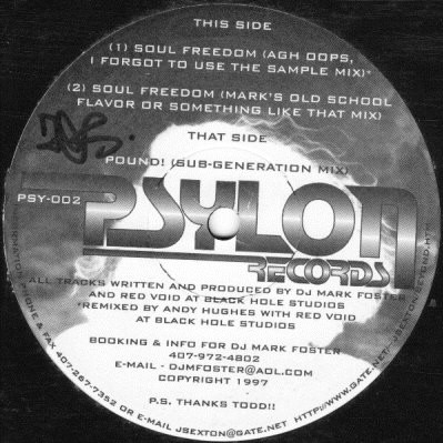 The music release of Beyond...& Back, Soul Freedom E.P.