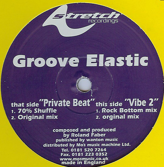 The music release of Groove Elastic, Private Beat