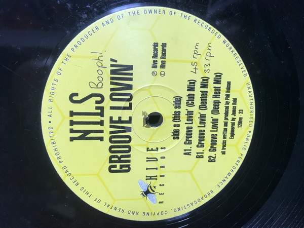 The music release of Nils Booph, Groove Lovin'