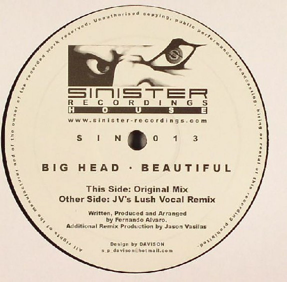The music release of Big Head, Beautiful