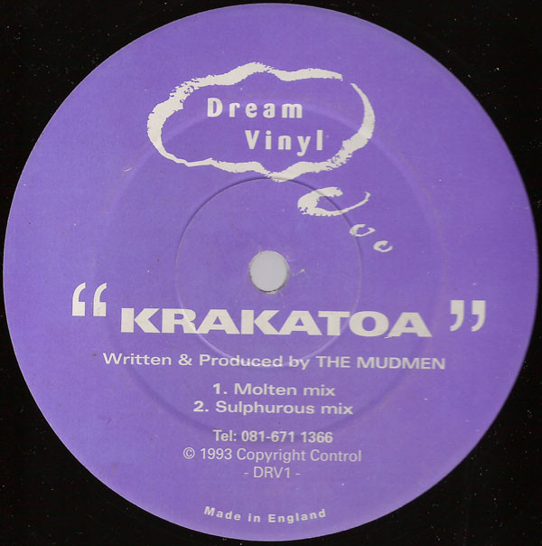The music release of The Mudmen, Krakatoa