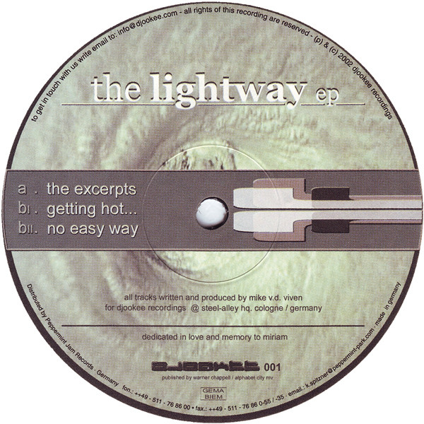 The music release of Mike van der Viven, The Lightway EP