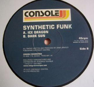 The music release of Synthetic Funk, Ice Dragon
