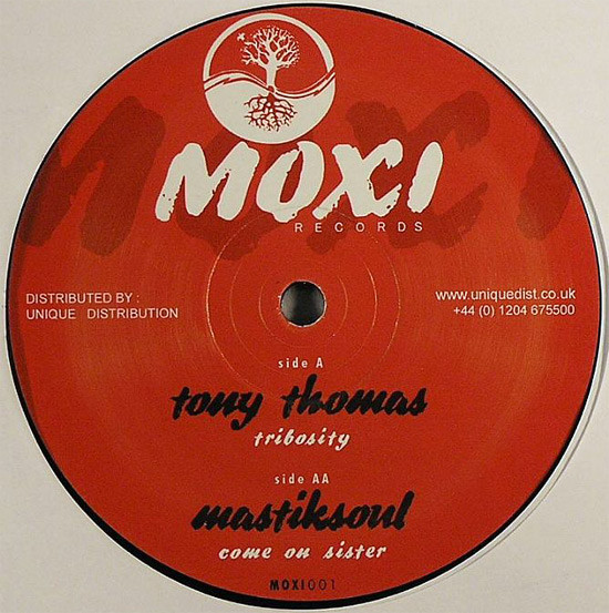 The music release of Tony Thomas, Mastik Soul, Tribosity / Come On Sister