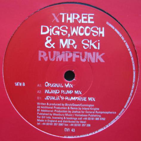 The music release of Digs, Woosh & Mr Ski, Rumpfunk