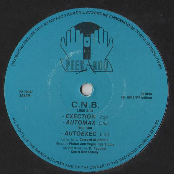 The music release of C.N.B., Exection