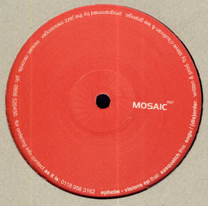 The music release of Ephebe, Visions EP