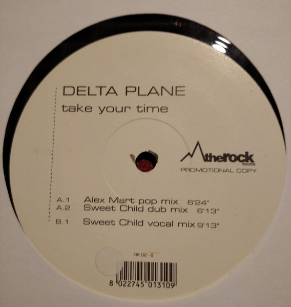 The music release of Delta Plane, Take Your Time