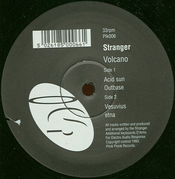 The music release of Stranger, Volcano EP
