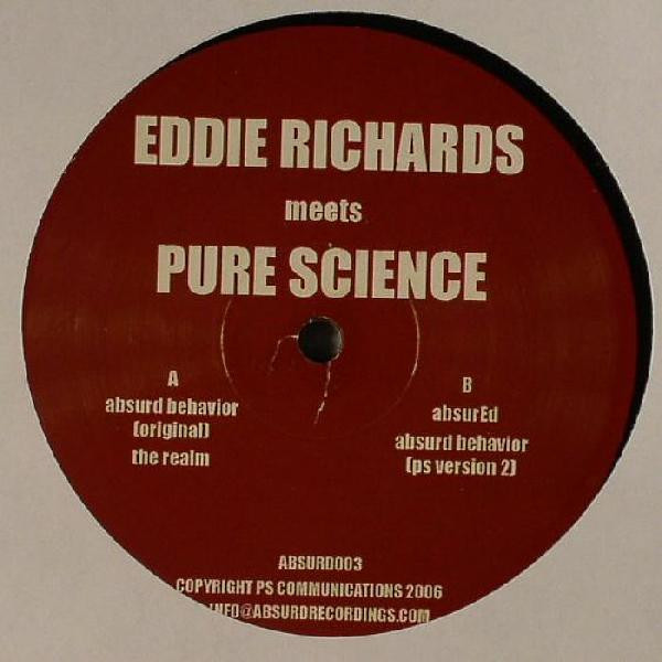 The music release of Eddie Richards, Pure Science, Absurd Behavior / The Realm