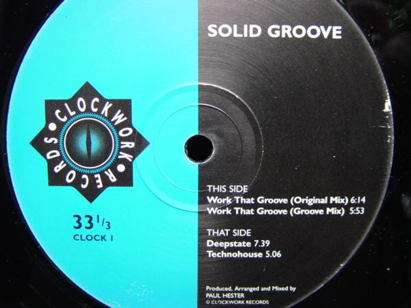 The music release of Solid Groove (2), Work That Groove