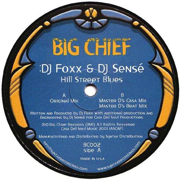 The music release of DJ Foxx, DJ Sensé, Hill Street Blues