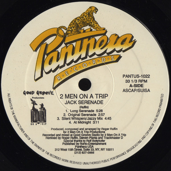 MOVE YOUR BODY 12インチレコード 2 Men On A Trip - Jack Serenade / Move Ya Body (1990)