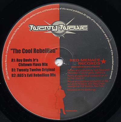 The music release of Twenty Twelve, The Cool Rebellion