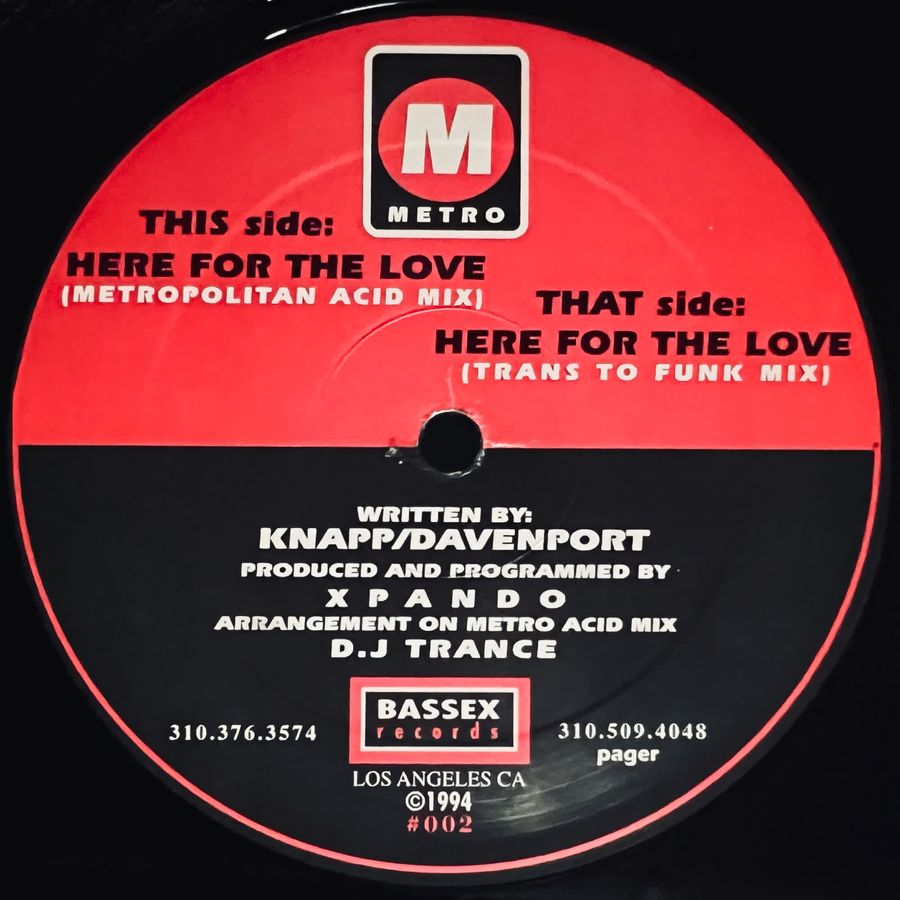 邦楽 Low Technical Club Band Song of Love Metro L.A. - Here For The Love (1994)