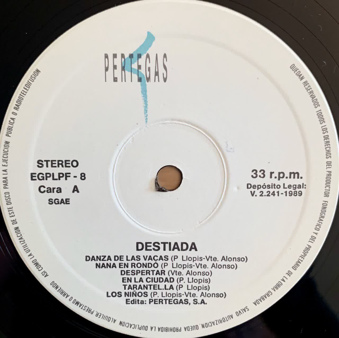 Pep Llopis，Vicent Alonso Destiada Pep Llopis Y Vicent Alonso Para Ananda Dansa \u2013 Crónica Civil (V-36