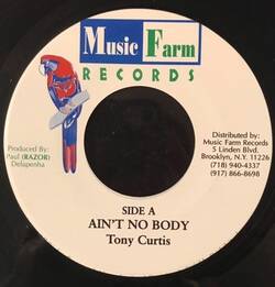 The music release of Tony Curtis, Ain't Nobody / Crazy