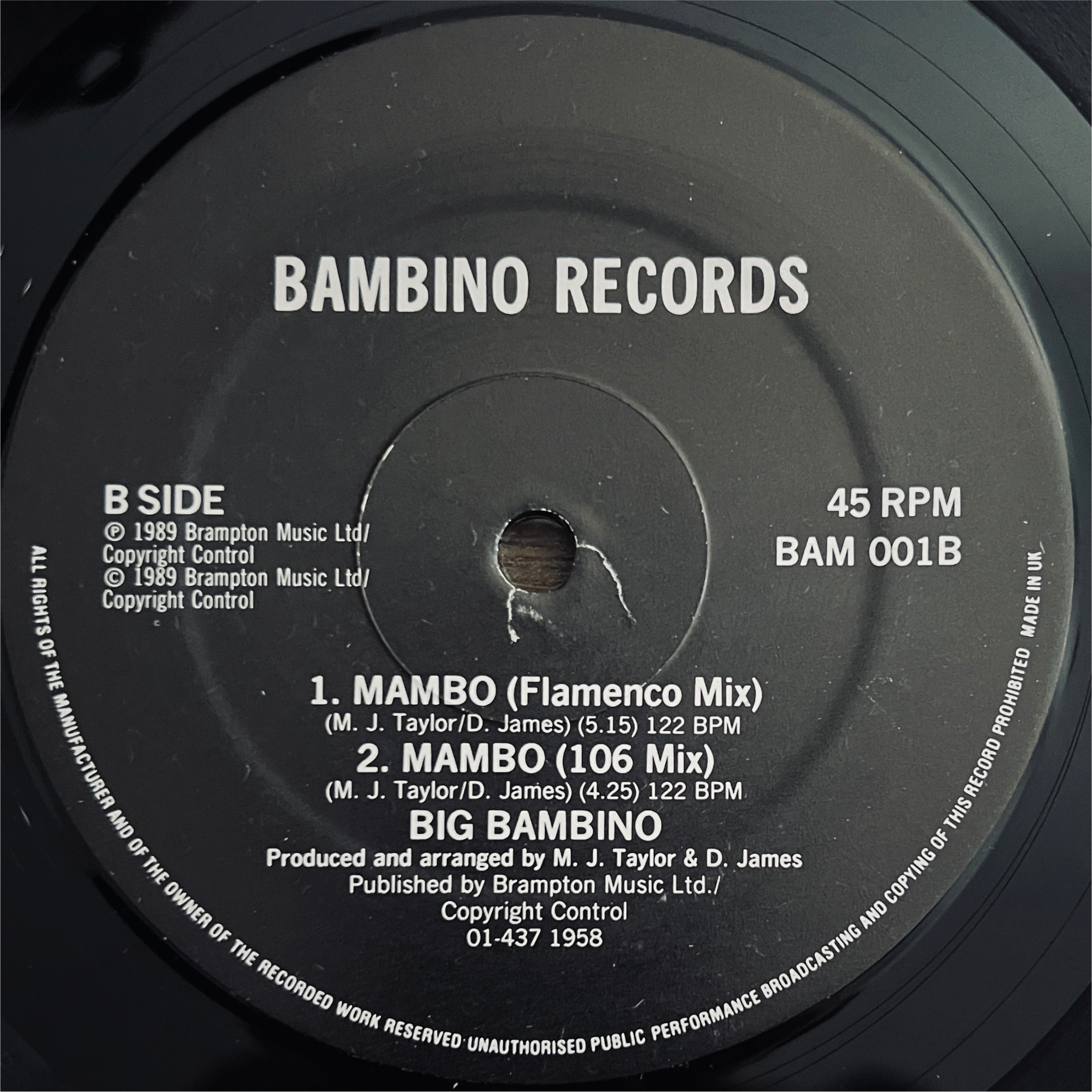 Big Bambino - Mambo (1989)