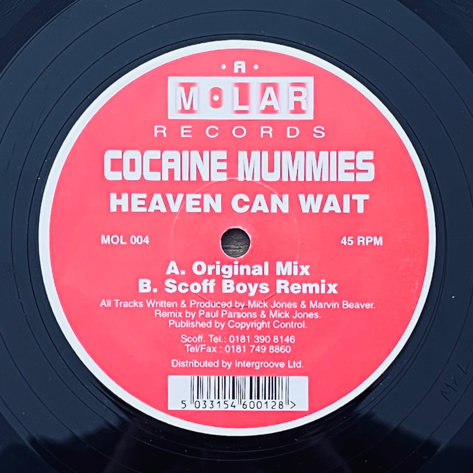 Cocaine Mummies - Heaven Can Wait (1996)