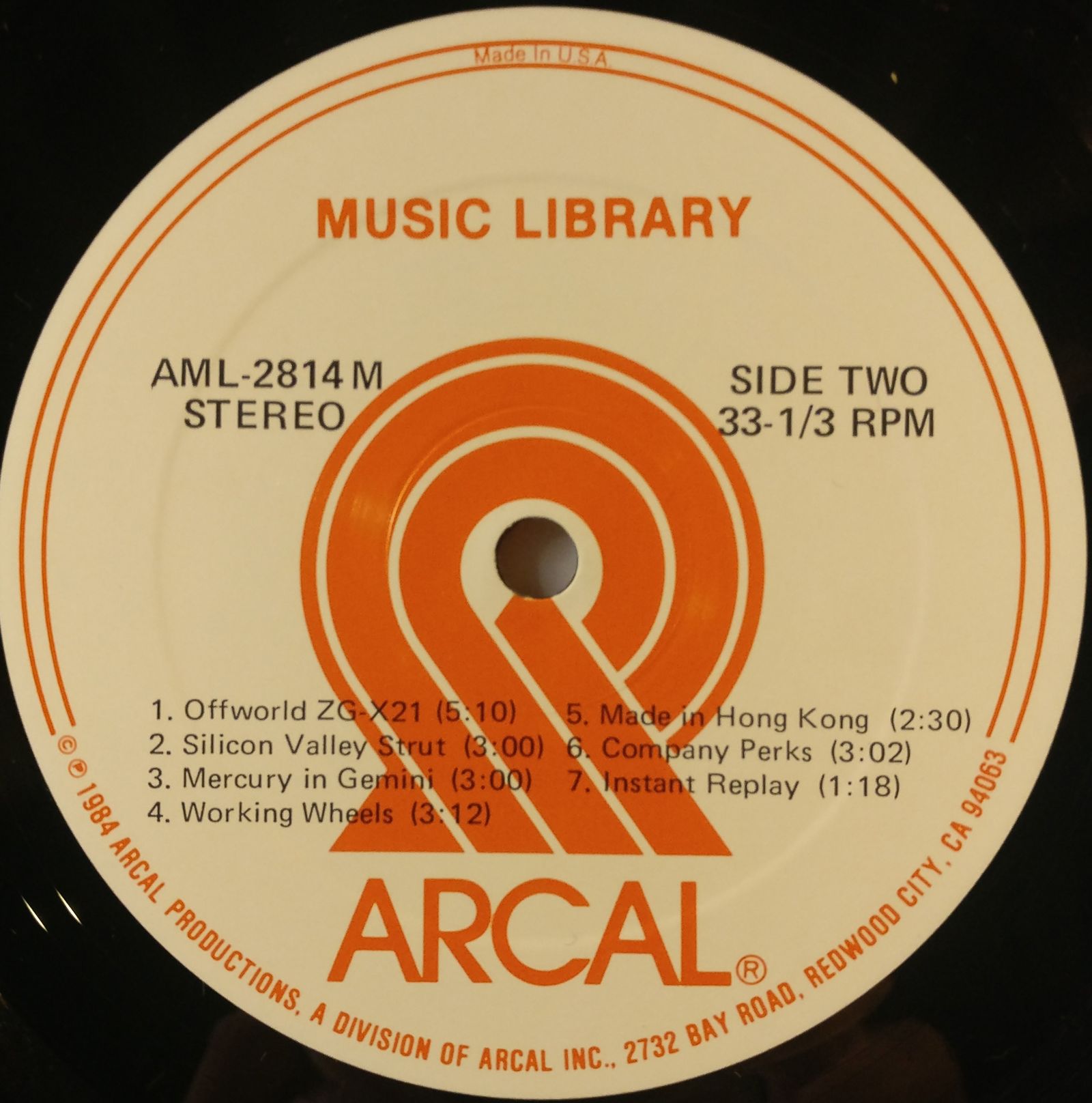 Ricky Starbuster - Arcal Music Library (1984)