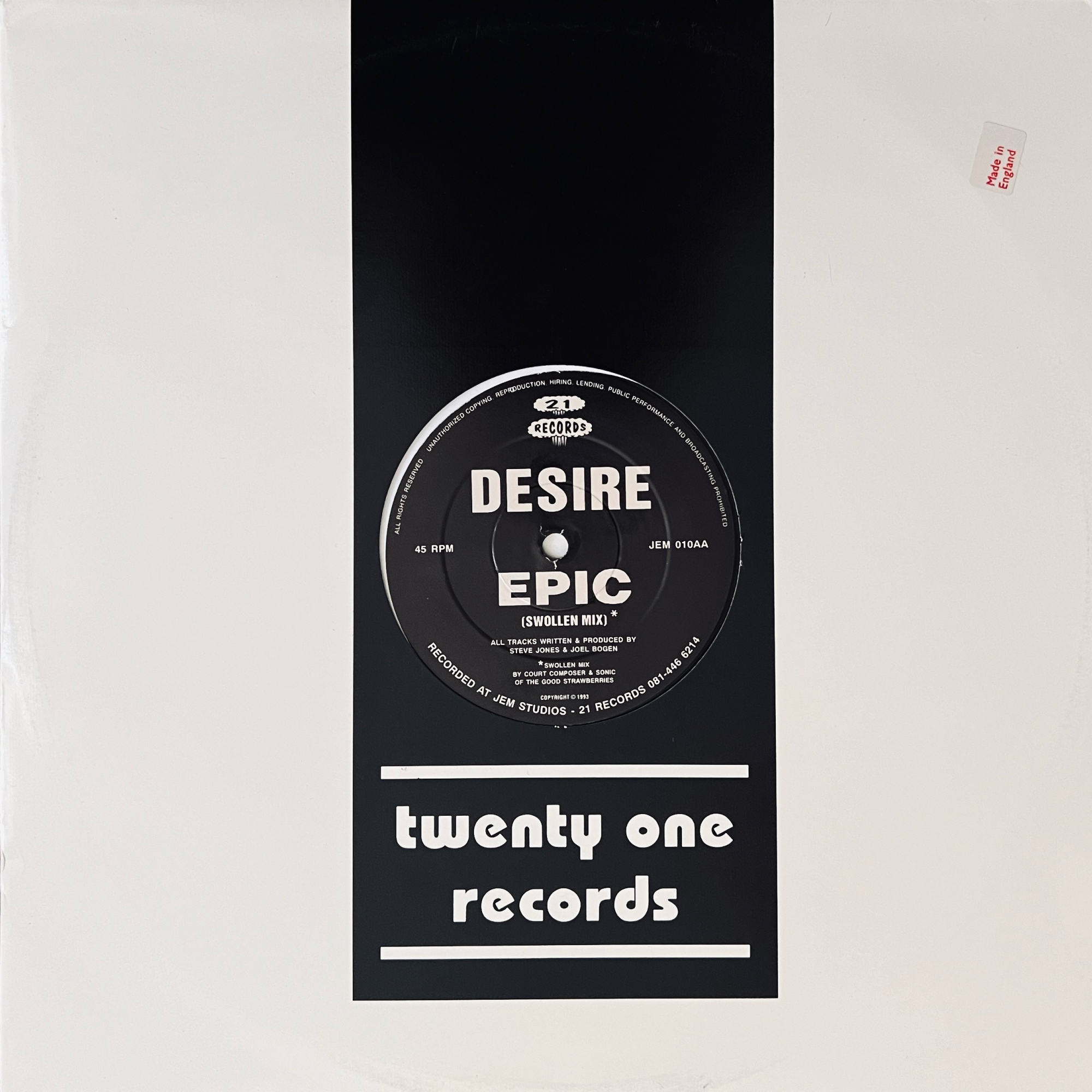 Desire (61) - Epic (1993)