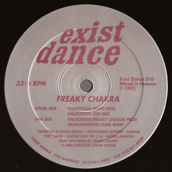 Freaky Chakra ‎– Halucifuge Freaky Chakra - Halucifuge (1993)