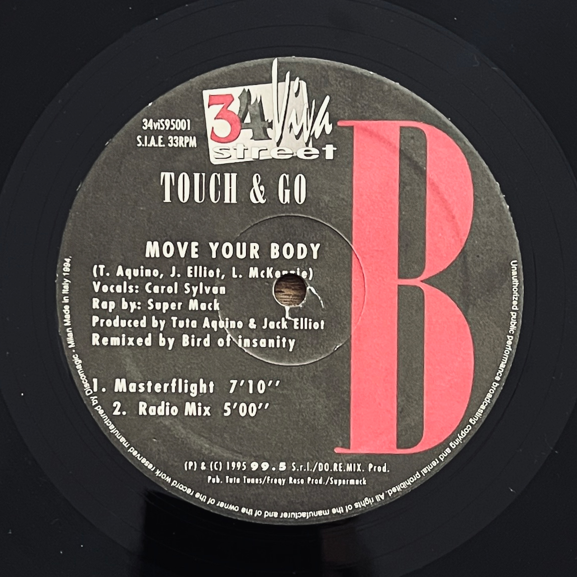 Touch & Go - Move Your Body (1995)