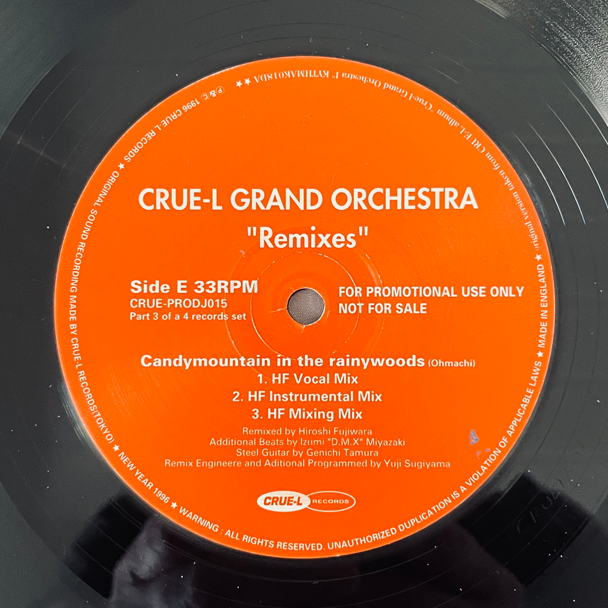 邦楽 Crue-L GrandOrchestra/Candidate For Love Crue-L Grand Orchestra Featuring Miyuki Hatakeyama – Candidate For