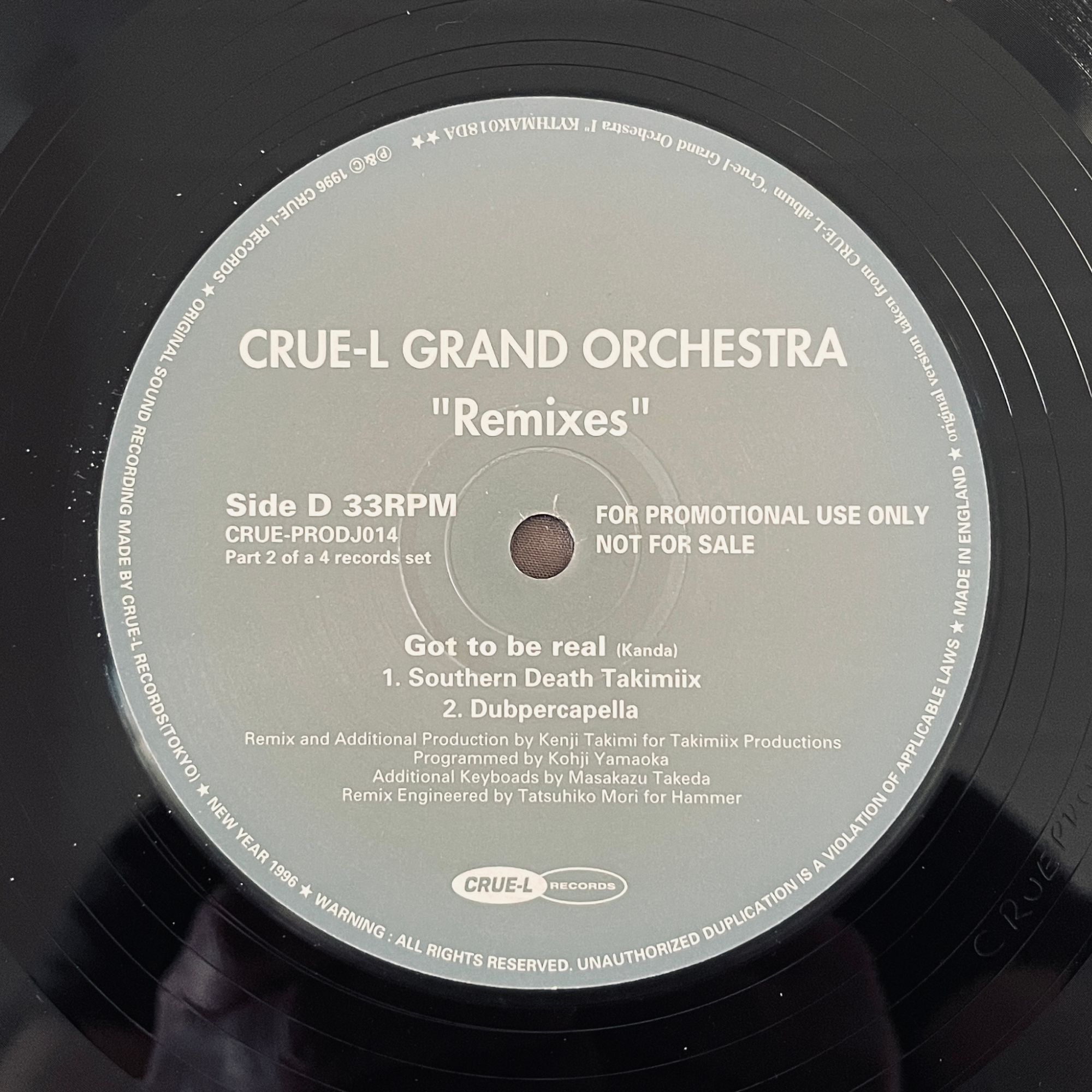 Crue-L Grand Orchestra - The Remixes (1996)
