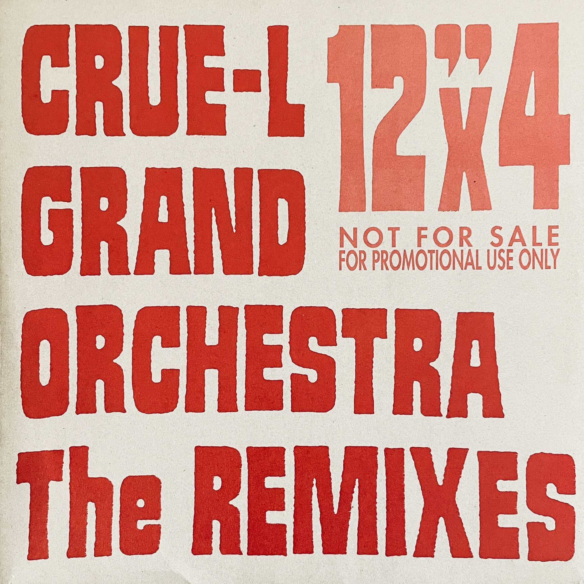 Crue-L Grand Orchestra - The Remixes (1996) Crue-L Grand Orchestra - The Remixes (1996)